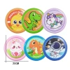 Dibujos animados niños soft frisbee seguridad soft glue mano lanza disco volador juguete juego del estudiante deportes al aire libre puesto de venta juguetes para niños al por mayor Item Picture